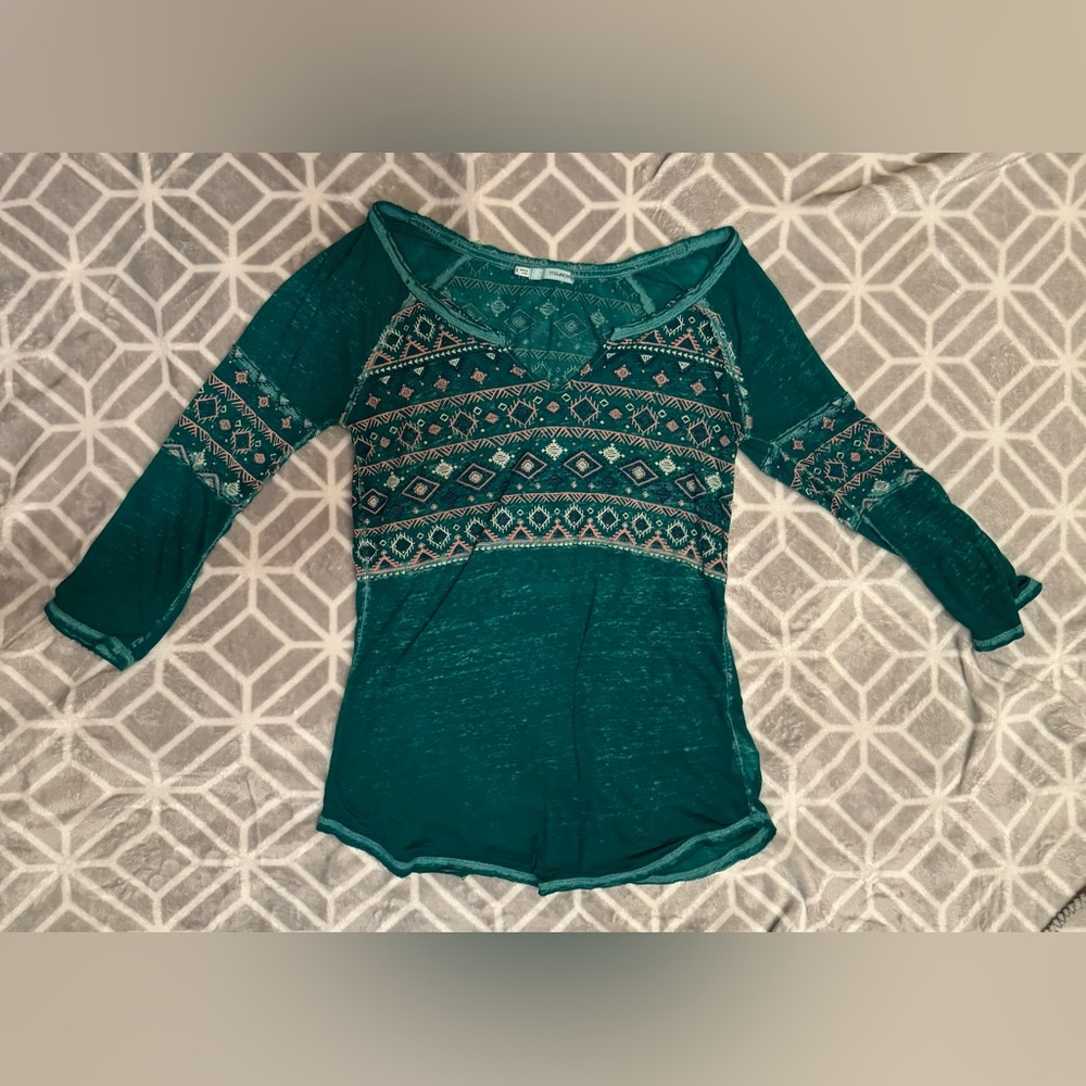 Maurices 3/4 Sleeve Shirt